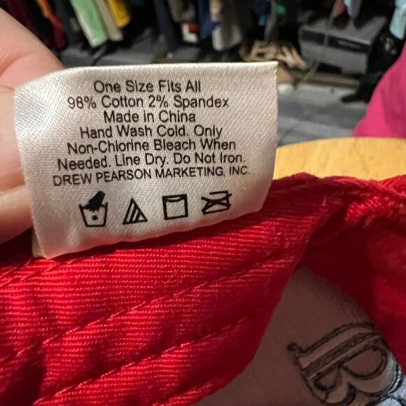 Vintage Drew Pearson Budweiser Racing Fitted Hat - Picture 7 of 8